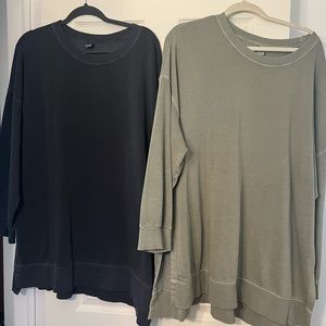 Old Navy Tunic Style Sweat Shirt Bundle